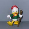 Disney Toys | Duck Tales Donald Nephew Louie Huey Dewey Jr. Woodchucks Pvc 2" Figure Vintage | Color: Green/Red | Size: About 2 Inches Tall