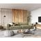 DELIFE Big-Sofa Cubico 290x120 cm Strukturstoff Olive, Big Sofas
