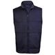 Ram Golf Full Zip Padded Gilet, Blue, Mens Small