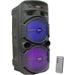 Pyle Pro PPHP2835B Dual 8" 600W Rechargeable Speaker System PPHP2835B