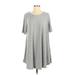 Wishlist Casual Dress - Mini: Gray Print Dresses - Women's Size Small