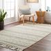 Ummi 5' x 8' Cottage Wool Bone/Driftwood/Nutmeg/Gray/Neutral/Ivory/Beige Area Rug - Hauteloom