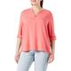 TOM TAILOR Damen Bluse mit Struktur 1031250, 26200 - Strong Peach Tone, 42