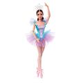​Barbie Signature Ballet Wishes Doll (Brunette, 12 in), Posable, Wearing Ballerina Costume, Tutu, Pointe Shoes & Tiara, Gift for 6 Year Olds and Up, HCB87