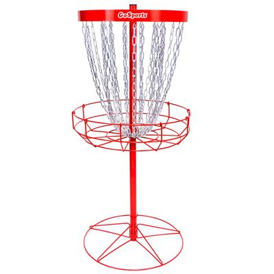 GoSports Regulation Disc Golf Basket - 24 Chain Portable Target