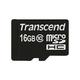 Transcend Flash-Speicherkarte 16 GB Class 10 microSDHC