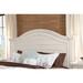 Cranbrook Solid Wood Panel Headboard Wood in White Laurel Foundry Modern Farmhouse® | 61 H x 67 W x 3.5 D in | Wayfair