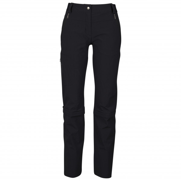 Vaude - Women's Farley Stretch Capri T-Zip Pants III - Zip-Off-Hose Gr 38 - Long schwarz