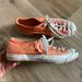 Converse Shoes | Converse Jack Purcell Tennis Shoes Women 7 Vintage Orange Canvas | Color: Orange/White | Size: 7