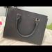 Michael Kors Bags | Michael Kors Hope Medium Messenger Satchel Bag Black | Color: Black/Gold | Size: Os