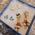 Disney Jewelry | Lot Of 3 Disney Earrings | Color: Gold/Silver | Size: Os