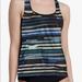 Nike Swim | Hp Nike Women’s Standard Layered Sport Tankini Swimsuit Set | Color: Black/Blue | Size: S