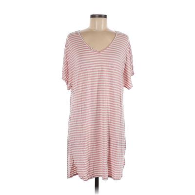Nordstrom Casual Dress - Mini: Pink Stripes Dresses - Women's Size Medium