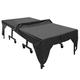 Greensen Table Tennis Cover Waterproof Outdoor Ping Pong Table Cover Table Tennis Table Cover Dust-proof Table Tennis Table Cover, Black 280x153x73cm