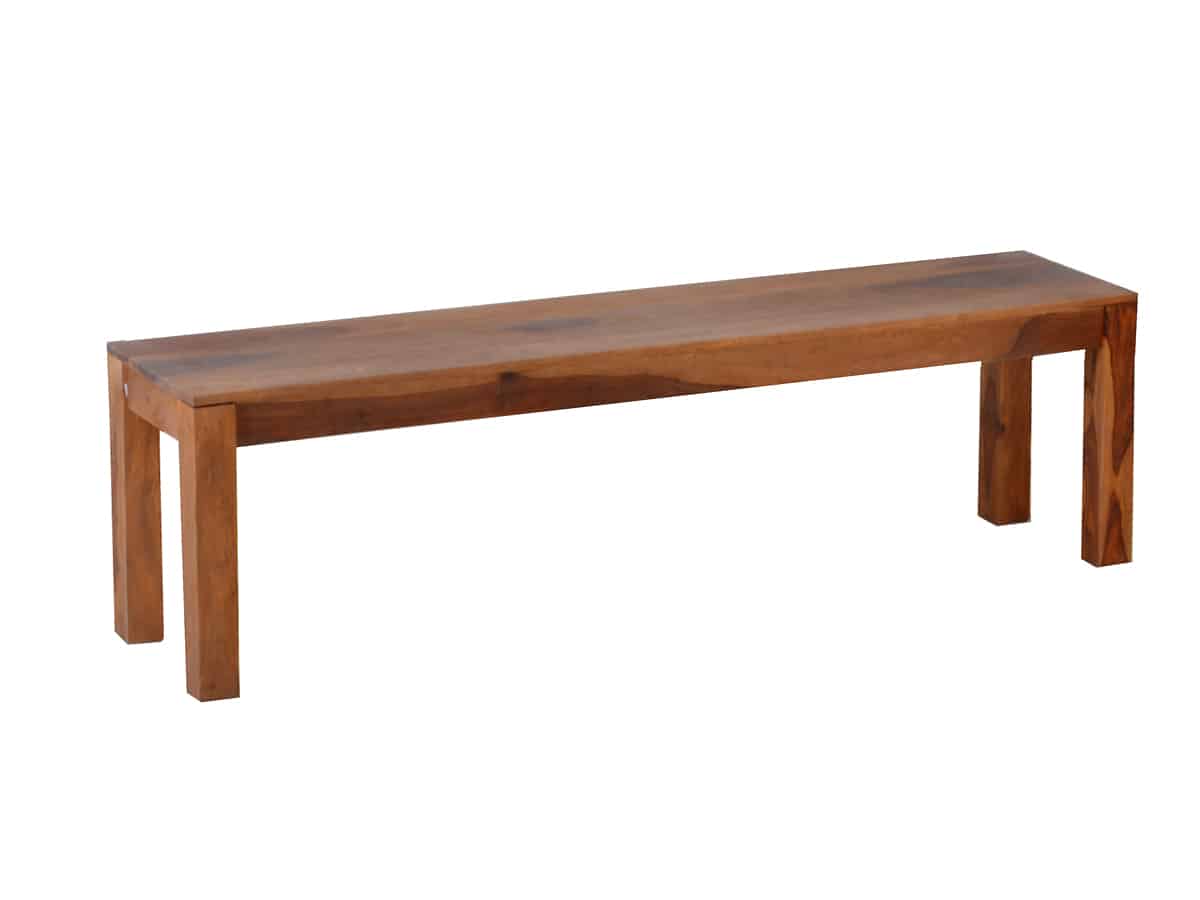 MiaMöbel Bank Lendra 200cm Massivholz Teak Modern Indien Indisch