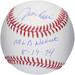 Jim Rice Boston Red Sox Autographed Baseball with "MLB Debut 8-19-74" Inscription