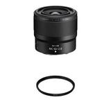 Nikon NIKKOR Z 50mm f/2.8 MC Lens with UV Filter Kit 20103