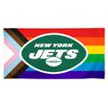 WinCraft New York Jets 30'' x 60'' Pride Spectra Beach Towel
