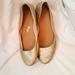 American Eagle Outfitters Shoes | American Eagle Women's Flats Size 10 | Color: Gold | Size: 10