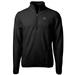 Men's Cutter & Buck Black Colorado Buffaloes Team Logo Cascade Eco Sherpa Fleece Quarter-Zip Pullover Jacket