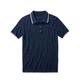 Mey & Edlich Herren Polo-Hemd Regular Fit Blau einfarbig