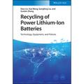 Recycling Of Power Lithium-Ion Batteries - Xiao Lin, Xue Wang, Gangfeng Liu, Guobin Zhang, Gebunden