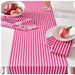 Kate Spade Dining | Nwt Kate Spade Harbour Drive Table Runner | Color: Pink/White | Size: 15 X 72