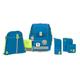 LÄSSIG 7-teiliges Schulranzen Set Kinder/School Set Boxy Unique blue