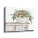 ArtWall Fall Floral Pumpkin White Gallery Metal in Brown/Gray/Green | 24 H x 32 W x 2 D in | Wayfair 9jac539a2432w