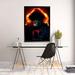 Buy Art For Less FRAMED STEPHEN KING'S IT PENNYWISE 36x24 MOVIE Art Print Poster Pennywise Clown Scary Movie in Black/Red | Wayfair