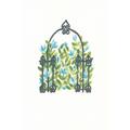 Red Barrel Studio® Wrought Iron Garden II by June Erica Vess - Wrapped Canvas Print Canvas | 18 H x 12 W x 1.25 D in | Wayfair