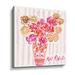 Red Barrel Studio® Boudoir Blooms Gallery Canvas in Pink/White | 18 H x 18 W x 2 D in | Wayfair F115E35789224438A1FB18CBE7B3C667