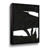 Orren Ellis Black & White Abstract I Gallery Canvas in Black/White | 10 H x 8 W x 2 D in | Wayfair E0FC09CBABE946C3922162D141B9D75A