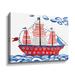 Longshore Tides Nautical Tiles Gallery Canvas in White | 36 H x 48 W x 2 D in | Wayfair 7C4F9A2281714ECF919B3D3001834B51
