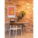 Corrigan Studio® "Minimalist Poster No 19" Framed Print Paper in Orange | 12 H x 8 W x 1.5 D in | Wayfair F48A6759B1A24AB0B8B0E6E6AFDB92DB