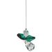 Woodstock Chimes Crystal Guardian Angel Crystal in Green | 6 H x 1 W x 0.25 D in | Wayfair CGEM