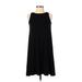 Old Navy Casual Dress - A-Line: Black Solid Dresses - Women's Size X-Small