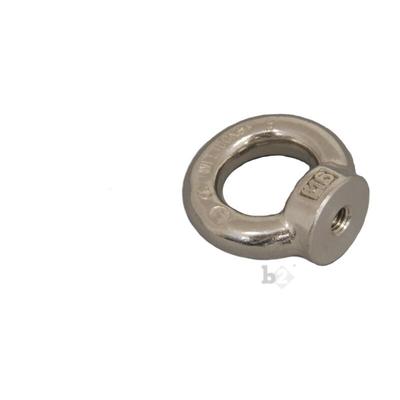 B2 - Ringmuttern Ösenmuttern Edelstahl V2A din 582 M6 Image