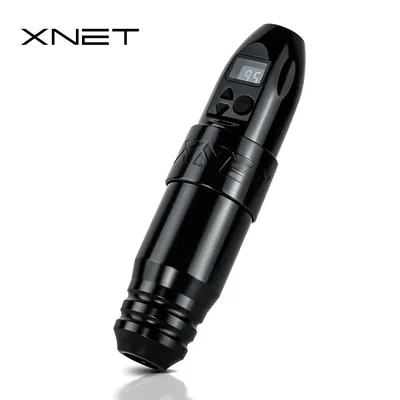 XNET – Machine à tatouer professionnelle sans fil stylo rotatif moteur sans noyau affichage