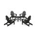 POLYWOOD Classic Adirondack 5-Piece Conversation Set