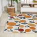 JONATHAN Y Flora Bold Lemon High-Low Indoor/Outdoor Area Rug