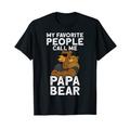 Meine Lieblingsmenschen nennen mich Papa Bear Men Papa Bear T-Shirt