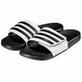 Adidas Shoes | Adidas Adilette Adjustable Unisex Slide Comfortable Sandals | Color: Black/White | Size: Various