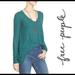 Free People Tops | Free People Anna Burnout Tee | Color: Blue/Green | Size: S