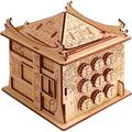 ESC WELT House of Dragon Puzzles Box - 3D Escape Game Money Box - Brain Teaser Puzzles for Adults & Teens - Wooden Escape Room Game - Mind Puzzle Games with Hidden Compartment - Easter Gift