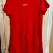 Adidas Dresses | Adidas T-Shirt Dress | Color: Red | Size: L