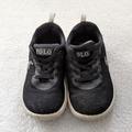 Polo By Ralph Lauren Shoes | Black Polo By Ralph Lauren Sneakers | Color: Black/White | Size: 9b