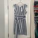 J. Crew Dresses | J.Crew Belted Linen Dress In Blue & White Stripes Nwt | Color: Blue/White | Size: 6p