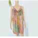 Anthropologie Dresses | Anthropologie Maeve Size Xs Silk Confetti Whirl | Color: Green/Pink | Size: Xs