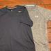 Nike Shirts | Mens Dri Fit Tees. Nike And Ua | Color: Black/Gray | Size: M